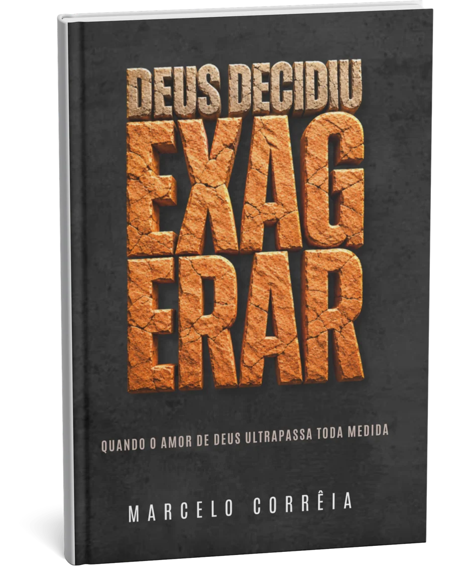 Capa do livro Deus decidiu exagerar